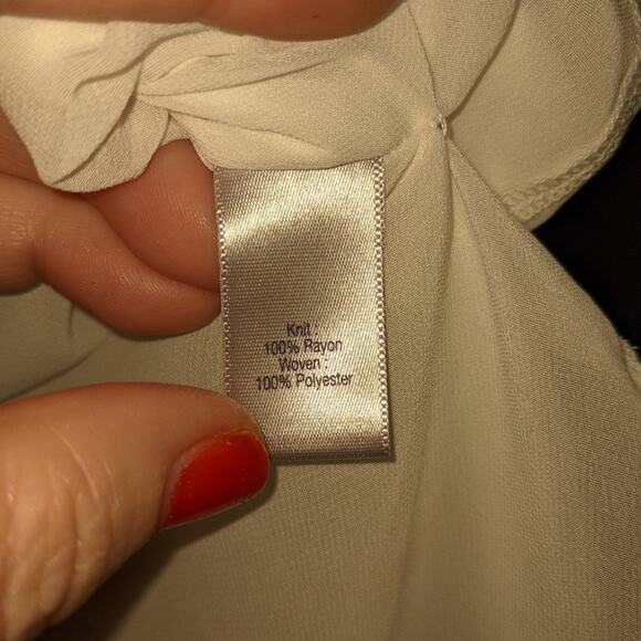 Jennifer Lopez white Layered Look Small Rhinestones - Picture 7 of 8